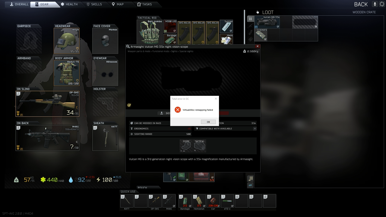 First time ive been able to actually play sptarkov as if it was