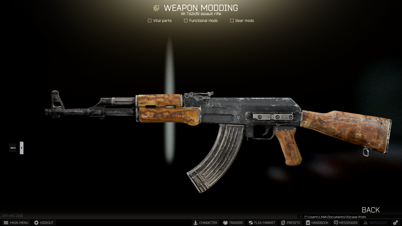 Kalashnikov AK 7.62x39 assault rifle - AKI Mods Workshop