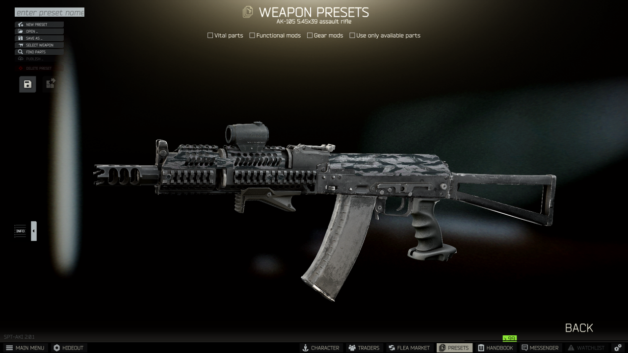 Luxury From Tarkov - AKI Mods Workshop