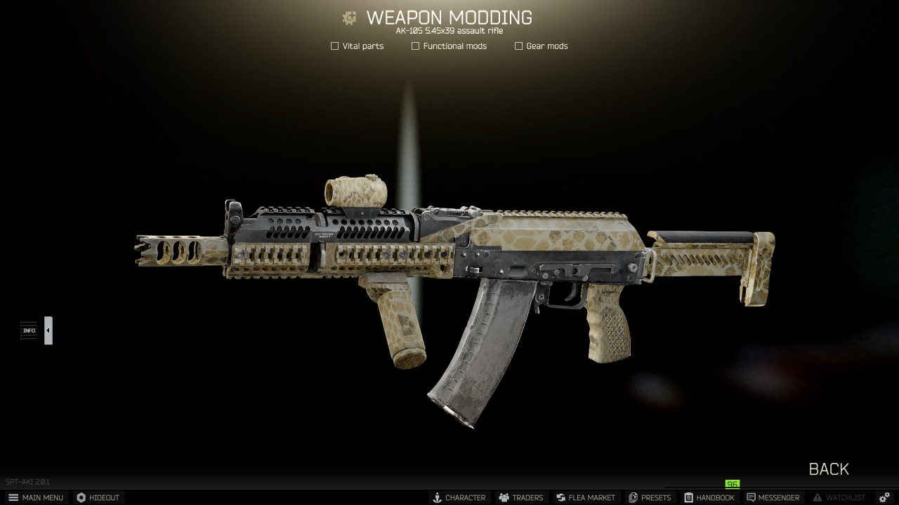 Tarkov Weapons & Gear - AKI Mods Workshop