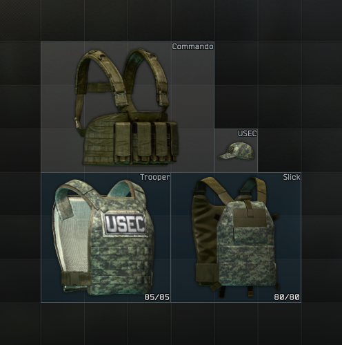 Escape From Tarkov USEC Trooper Armor For MP Male