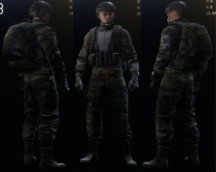 Multicam Black Camouflage, Call of Duty Wiki