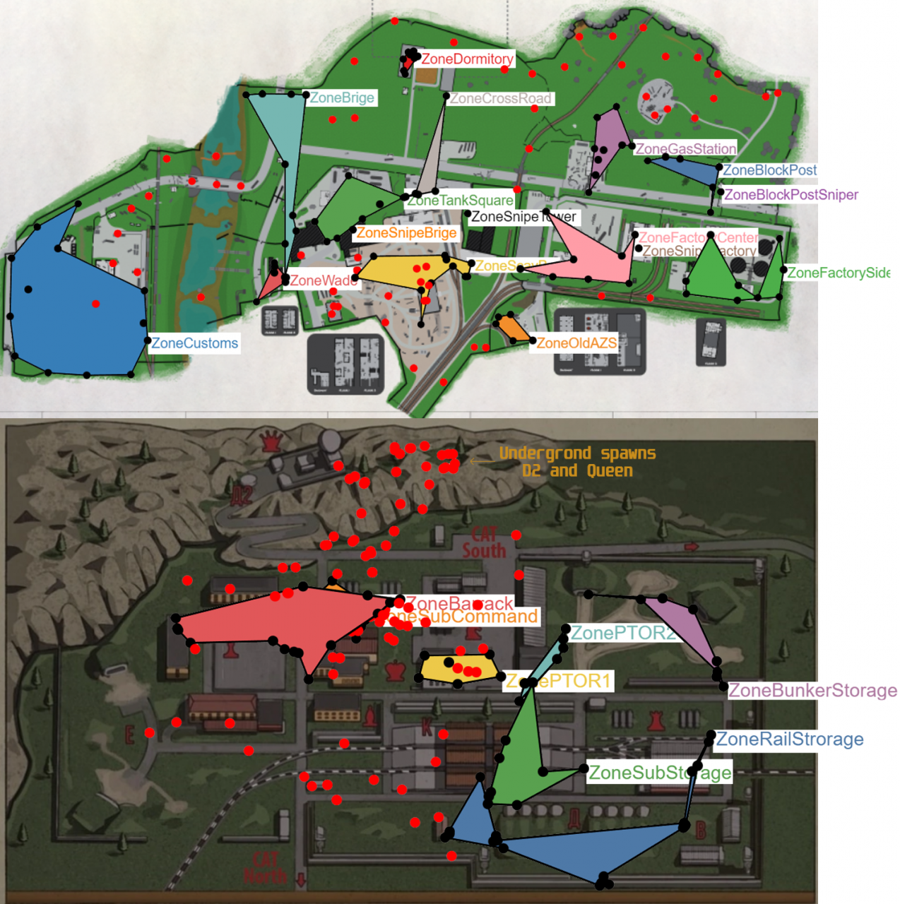 Extended Bot Spawnpoints - AKI Mods Workshop