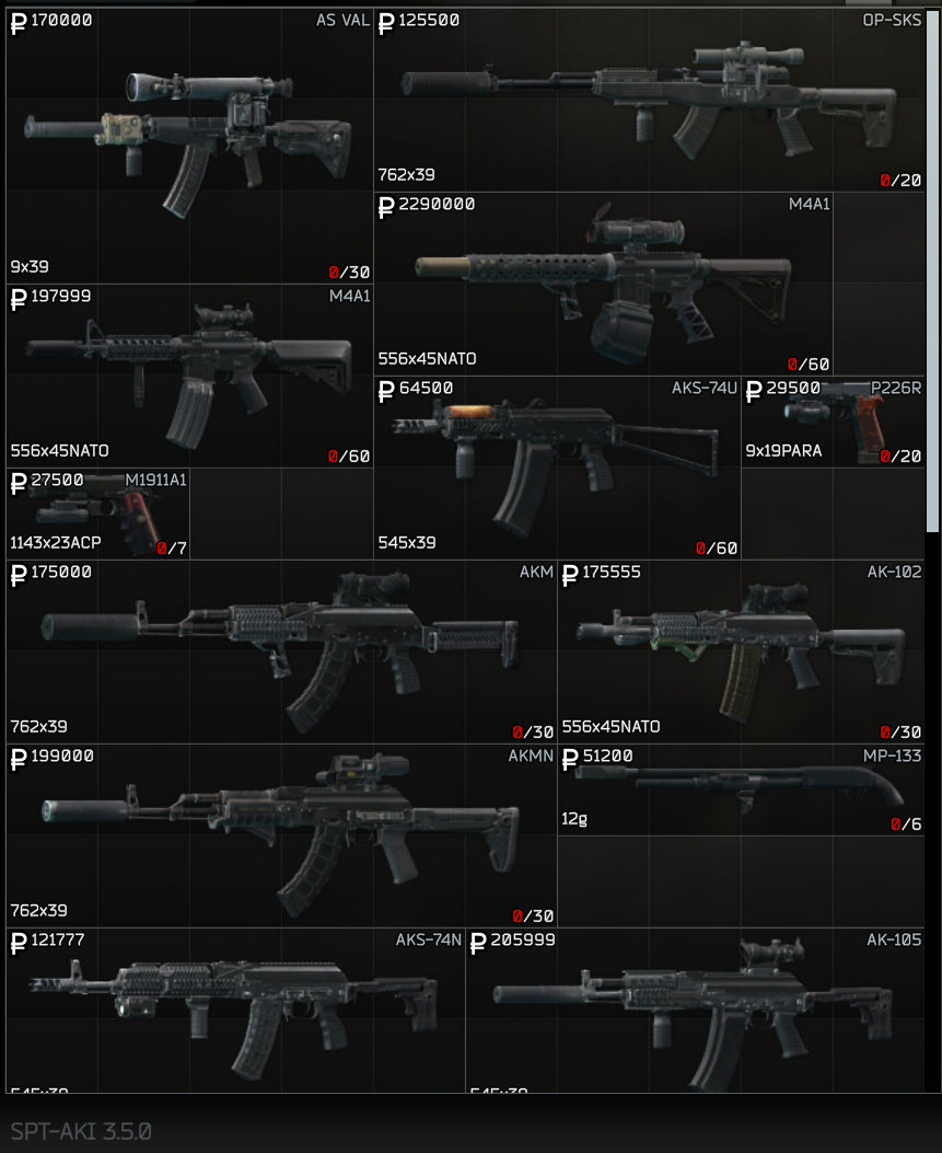 Tarkov - AKI Mods Workshop