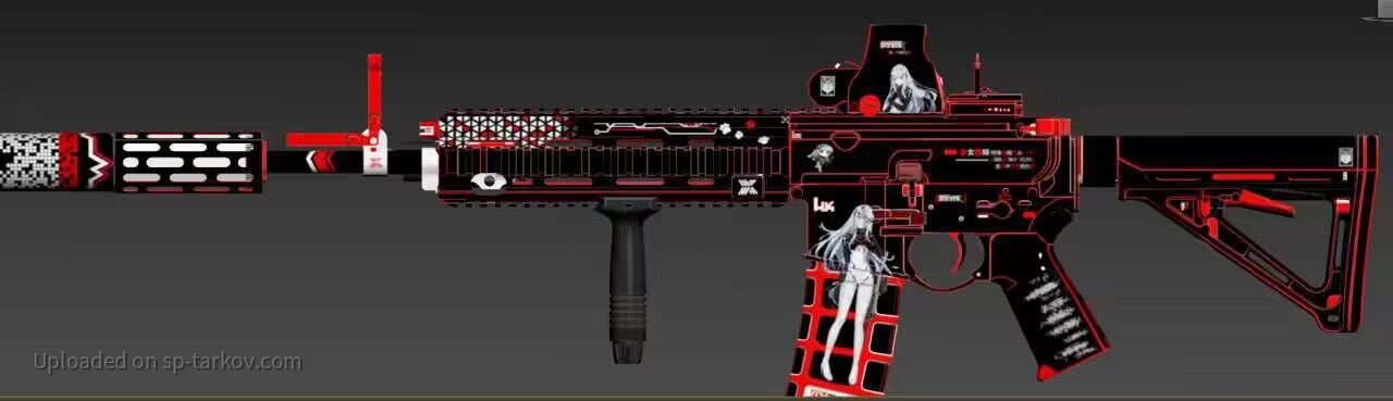 HK416 "Deconstructed" ---- sub night gospel