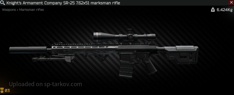 SR25 Bipod