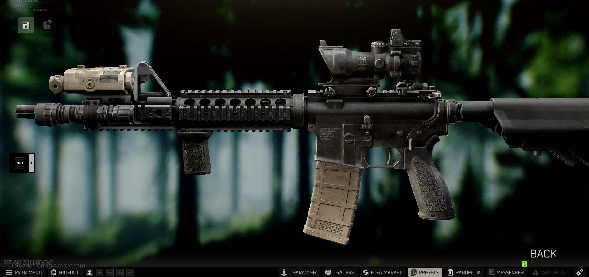 Marine Force Recon M4A1 BLOCK 1 (ALTERNATIVE VER.)