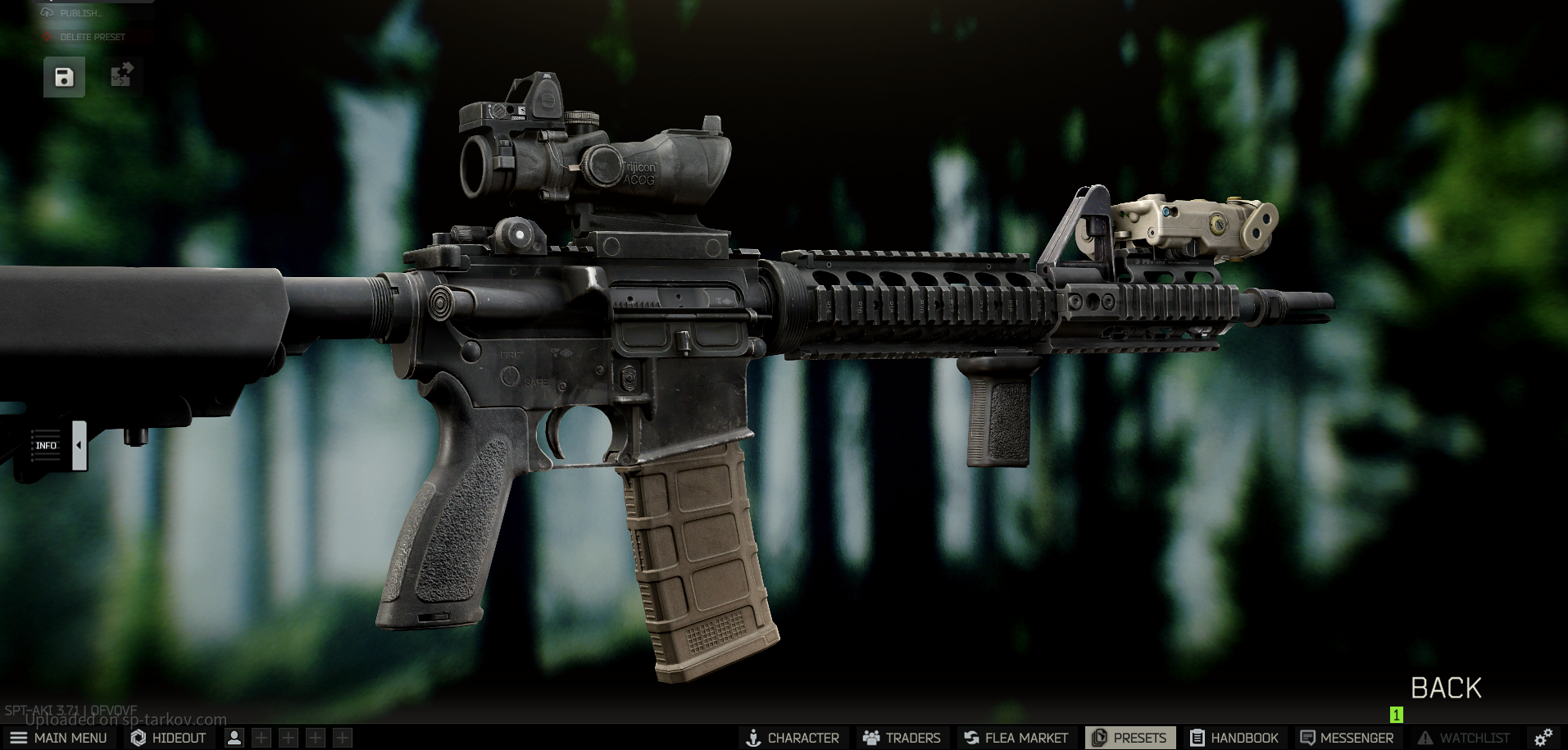 Marine Force Recon M4A1 BLOCK 1 (ALTERNATIVE VER.)