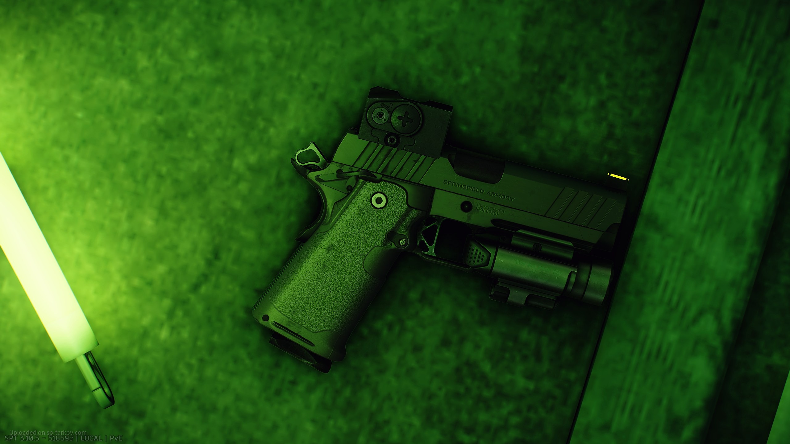 [RAW] Springfield Armory's Prodigy next to green glowstick