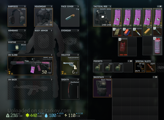every mans dream loadout