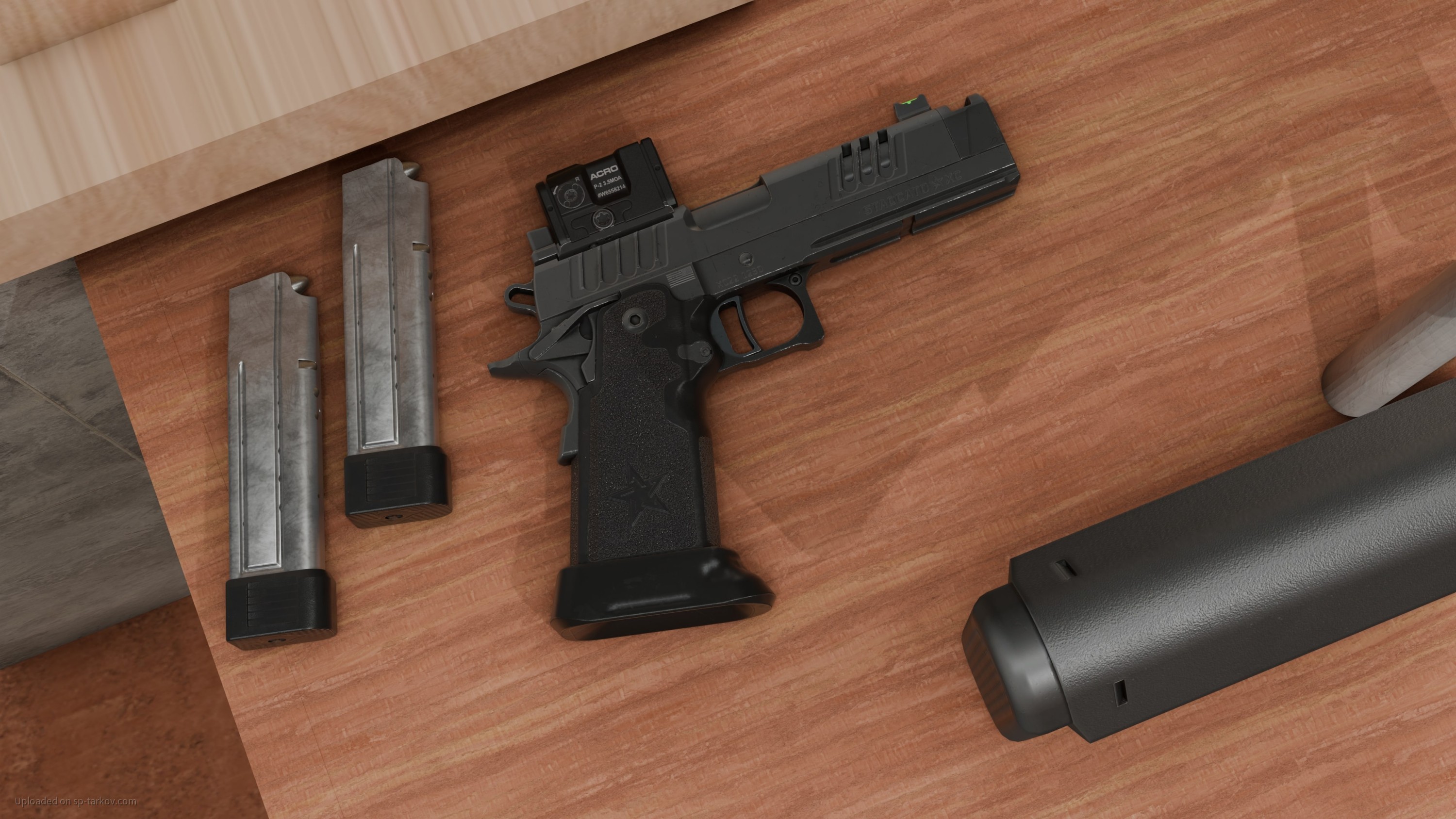 WTT Armory's Staccato XC, a couple more renders