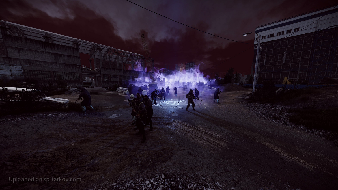 Some spooky hooded men