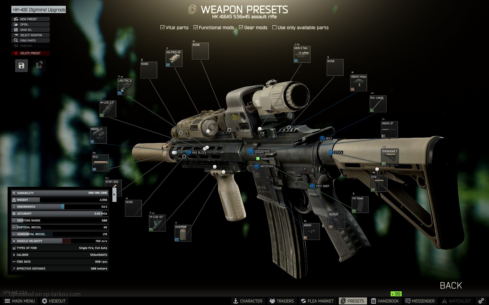 HK416 FRONT - AKI Mods Workshop