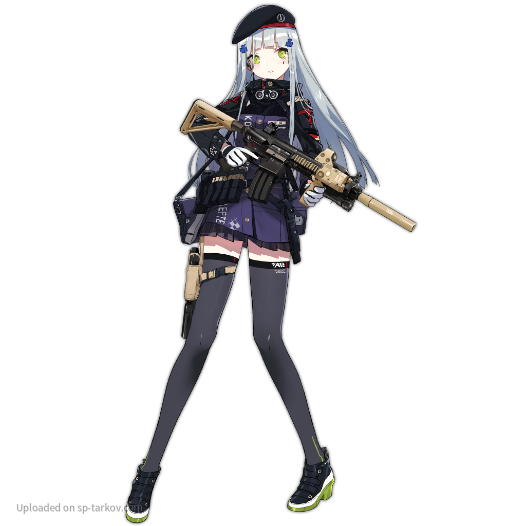 Girls Frontline HK416 Reference Photo.