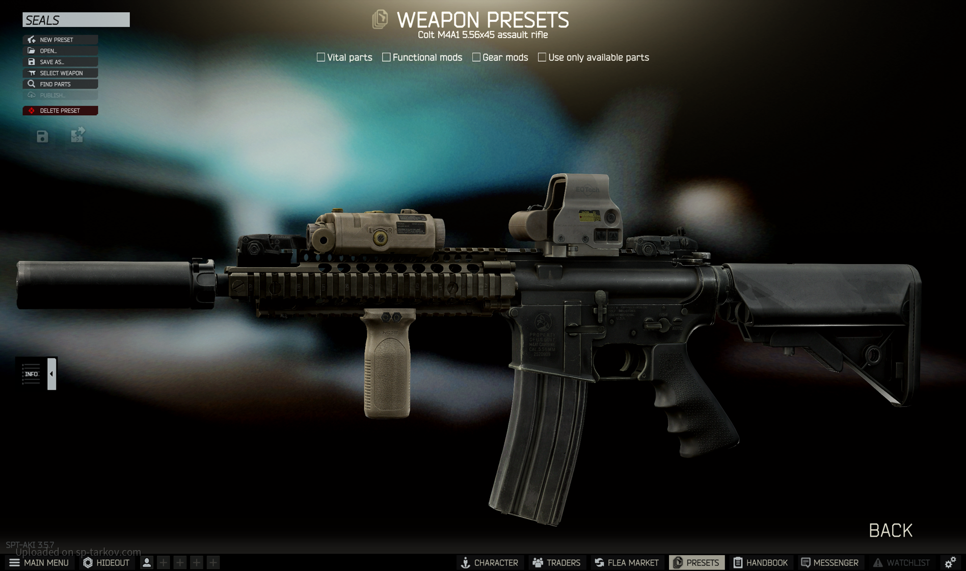 Tarkov Weapons & Gear - AKI Mods Workshop