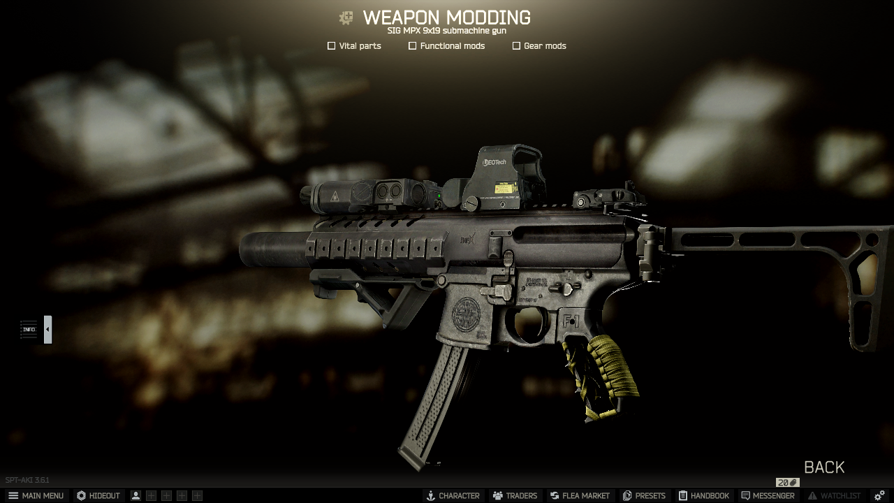 Tarkov Weapons & Gear - AKI Mods Workshop