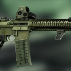 M4A1 New OD Mesh Skin