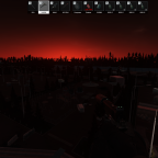 Dusk in interchange