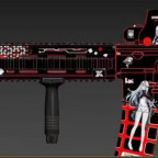 HK416 "Deconstructed" ---- sub night gospel