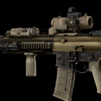 HK416A5 S-DMR (FDE)